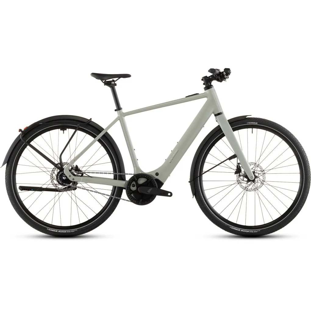CUBE EDITOR HYBRID SLX FE 400X – City E-Bike – 2026 – reedbeige / chrome