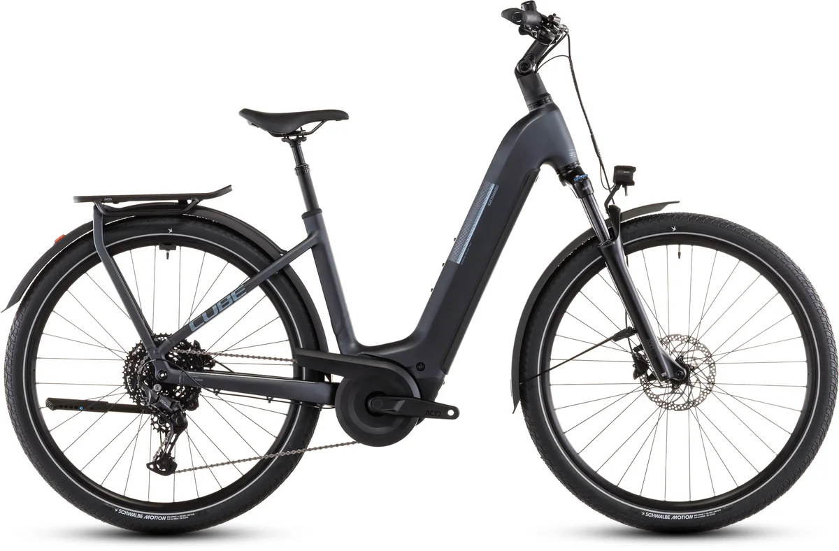 Cube Kathmandu Hybrid ONE 800 metallicgrey’n’grey Easy Entry
