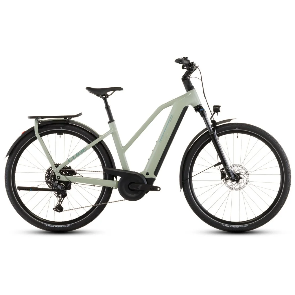 CUBE KATHMANDU HYBRID ONE 800 – Trapeze – Trekking E-Bike – 2026 – pea / green