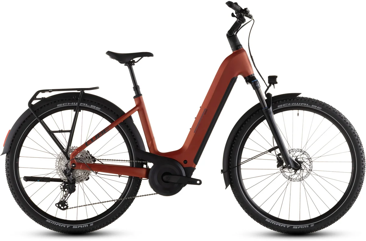 Cube Nuride Hybrid Pro 800 chilli’n’black Easy Entry