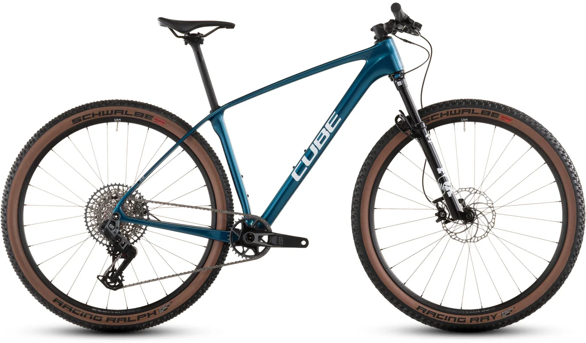 Cube Reaction C:62 SLX electricblue’n’white