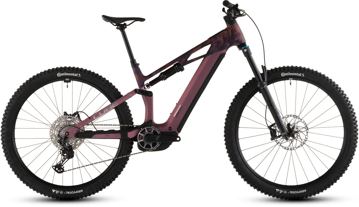 CUBE REACTION HYBRID Performance 600 FE – Easy Entry – E-Mountainbike – 2026 – plumgrey / black