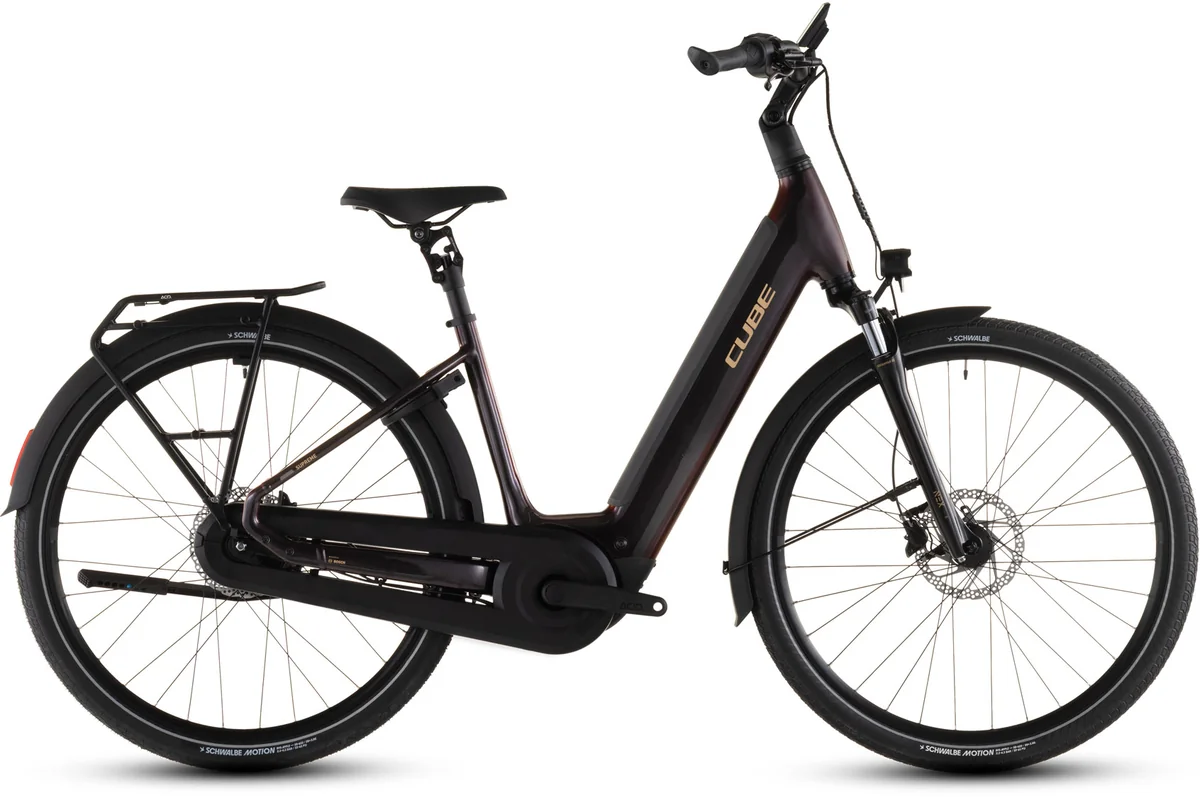 Cube Supreme Hybrid Comfort Pro 600 solareclipse’n’gold Easy Entry