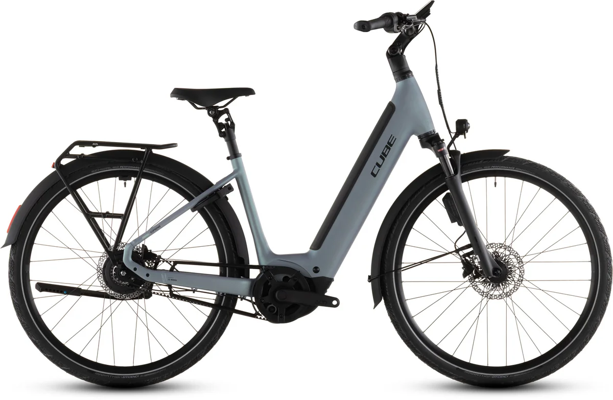 Cube Supreme Hybrid Deluxe SLX 600 seagrey’n’black Easy Entry
