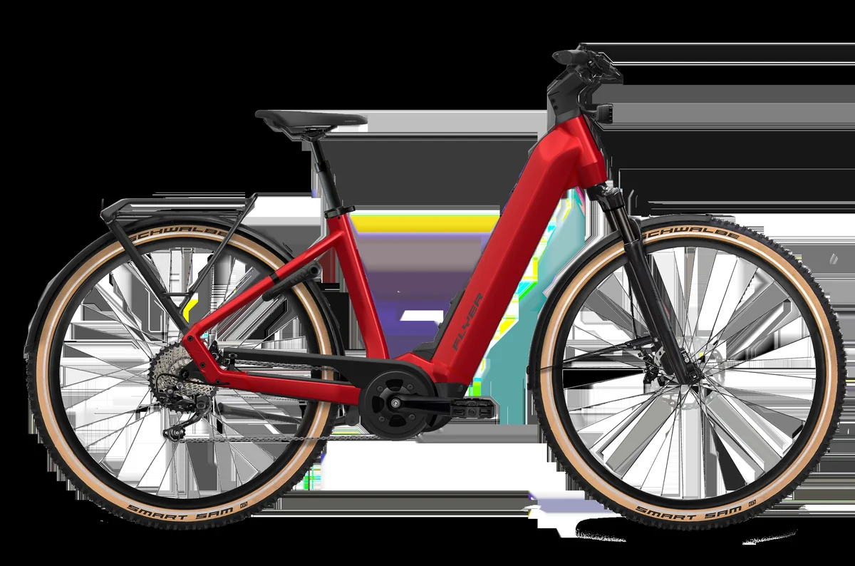 Flyer G1 Upstreet 7.12 XC Comfort Red Gloss