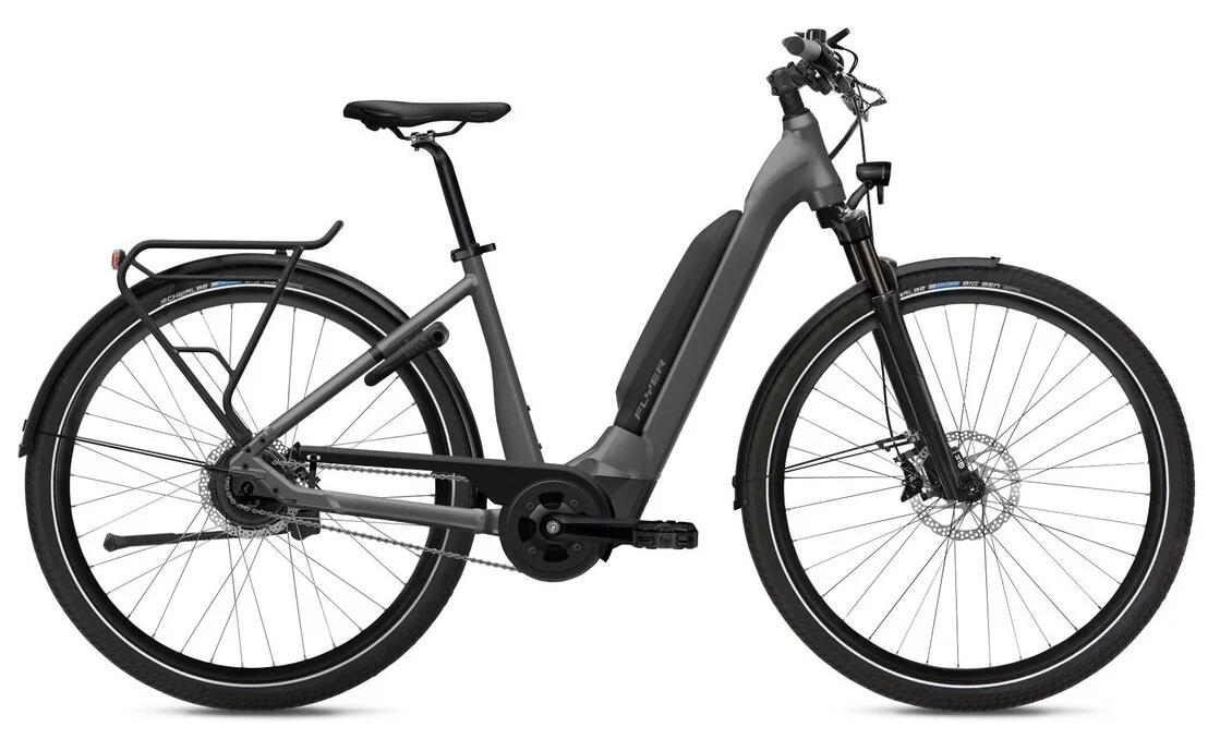 Flyer Upstreet5 5.20 – E-Citybike mit 630 Wh & Tiefeinstieg (28 Zoll)