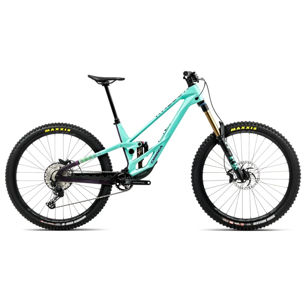 Orbea RALLON E10 Carbon Mountainbike Aloha Green Fantasy Purple Carbon (gloss)