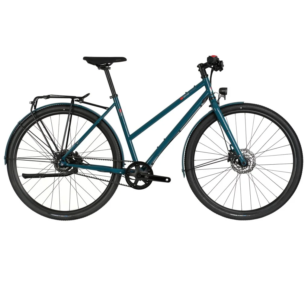 vsf fahrradmanufaktur T-500 Limited Edition Damen Trekkingrad petrol glossy