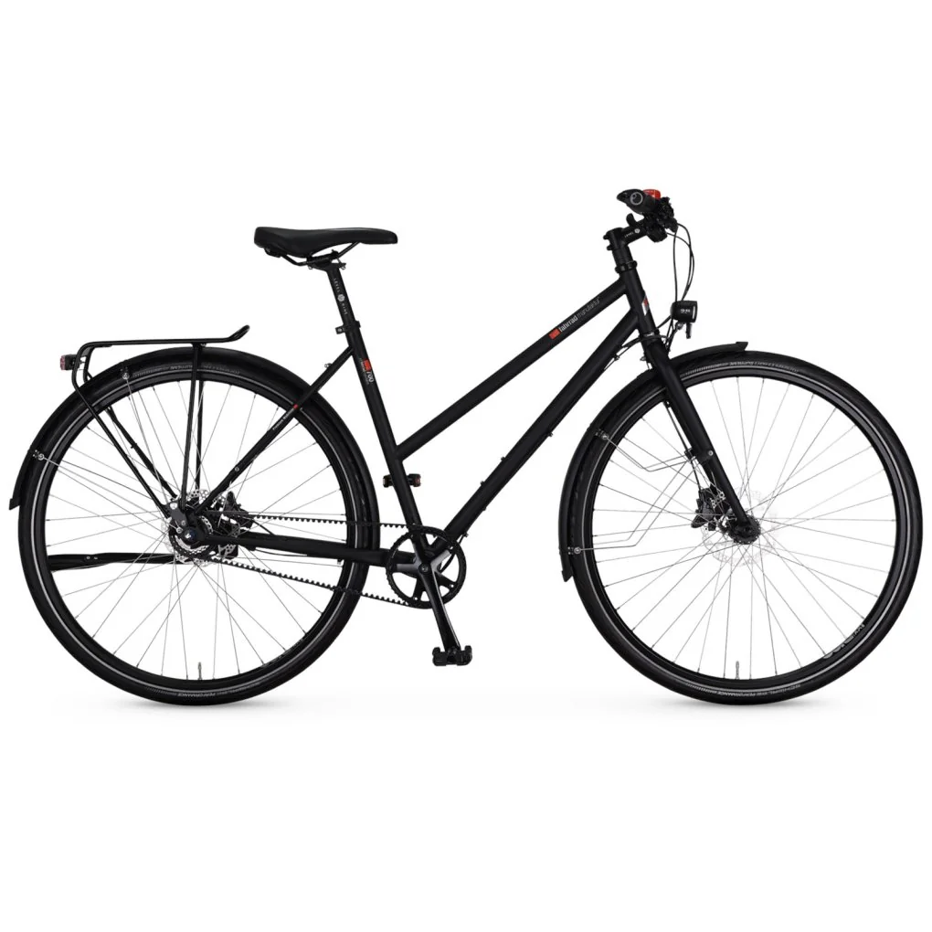 vsf fahrradmanufaktur T-700 Disc Alfine Damen Trekkingrad mit Riemenantrieb